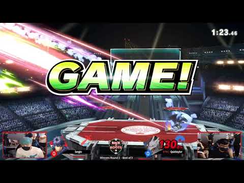$ergio vs Quicksylvr - Winners Round 2 SSBU Singles - Back2Roots 1