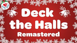 Deck the Hall Fa La La with Lyrics | Love to Sing Christmas Songs and Carols 🎄