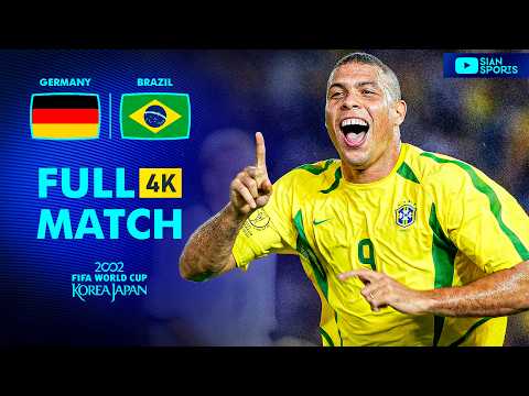 FULL MATCH IN 4K: GERMANY v BRAZIL | 2002 WORLD CUP FINAL