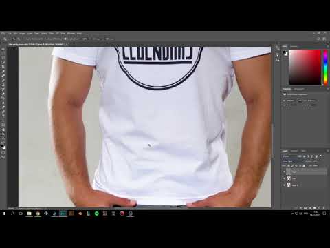 Adobe Photoshop: how to remove wrinkles from clothing ...