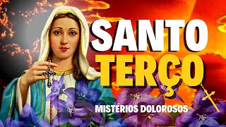 Santo Terço 09\/12\/22 - Mistérios Dolorosos - Santo Terço de hoje