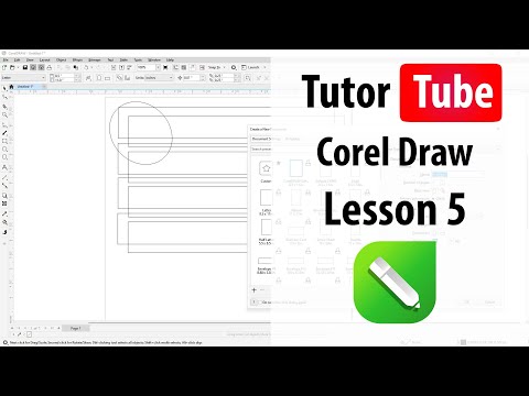 Corel Draw Lesson 1 Welcome Screen and Getting Started