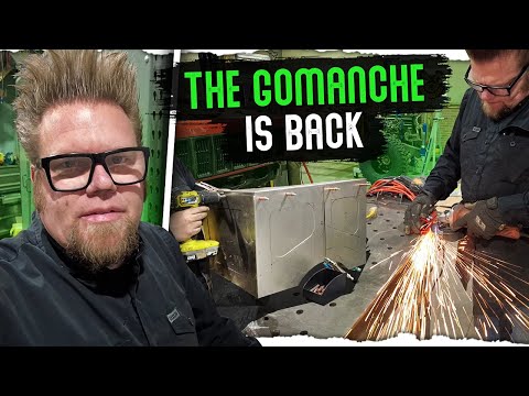 Teaching Welding Via Zoom, and the Gomanche is Back