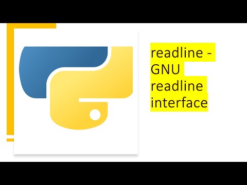 Readline Gnu Readline Interface Python By Examples Python