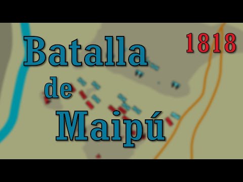 Battle of Maipu - 1818 (First version)