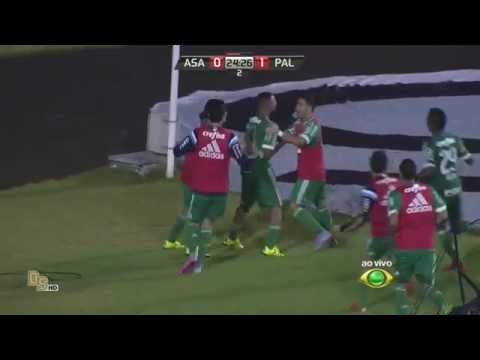 Gol Asa-AL 0 x 1 Palmeiras 60 fps - Copa do Brasil 2015
