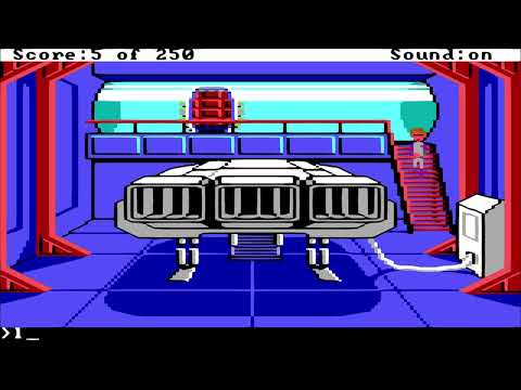 1638 Space Quest II Vohauls Revenge PC DOS 1440p 60fps