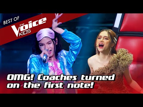 Is this the QUICKEST Chair Turn in The Voice Kids EVER?