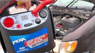 HOW TO USE A JUMP STARTER ON A DEAD CAR BATTERY