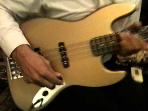 Norman Watt - Roy with The Faith & Grace Custom 62 Jazz Bass.