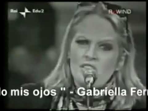 GABRIELA FERRI - ( Te regalo mis ojos) - ( en vivo)