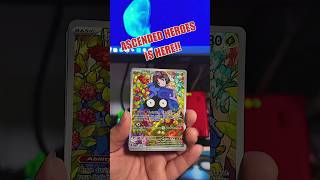ASCENDED HEROES HAS ARRIVED! #pokemontcg #pokemoncards #ascendedheroes