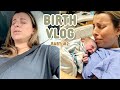 Unmedicated Natural Birth Vlog Raw Real We Almost Delivered On The Highway