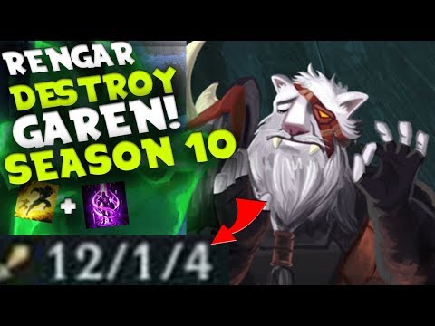 HOW TO BEAT GAREN TOP AS RENGAR!! EASY WIN!!!? (CLICK THIS VIDEO)