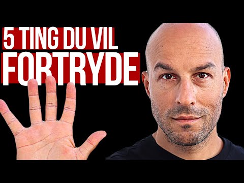 Hvad er ET GODT LIV og hvad er LYKKE? // De 5 ting vi ALLE FORTRYDER MEST i slutningen af livet