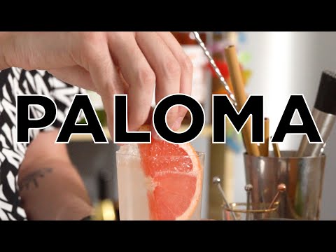 PALOMA - The classic Tequila cocktail made 2 ways