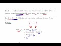 Correlation Of Random Variables