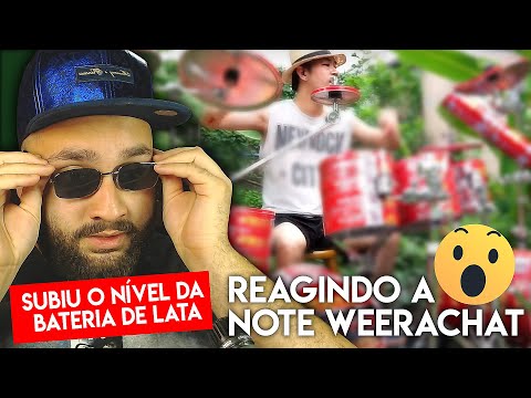 SUBIU O NÍVEL na BATERIA DE LATA 😳 Reagindo a bateristas GRINGOS 💥