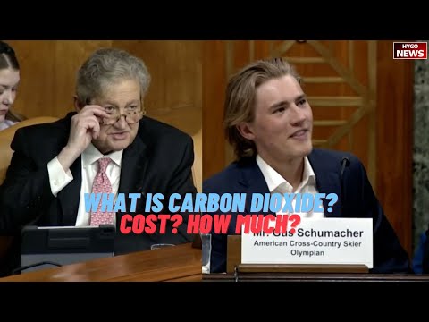Kennedy questions Schumacher on climate change, what is carbon dioxide?