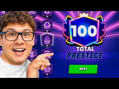 NAPOKON SAM OTVORIO 100 PRESTIGA U BRAWL STARSU!