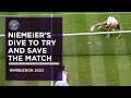 Jule Niemeier Throws Everything Into Wimbledon Quarter-Final | Wimbledon 2022