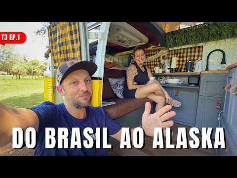 De Kombi até o Alaska - Nossa jornada começou!! T3 - EP1