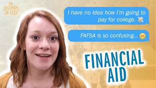 Financial Aid Office | 60 Seconds or Less