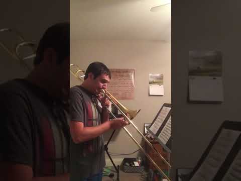 2020-2021 TMEA All-State Tenor Trombone Etude #1