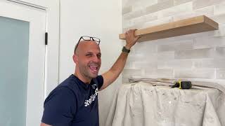 How to Install Aksel Floating Shelves | Shelfology® x Good Cuppa Coffee
