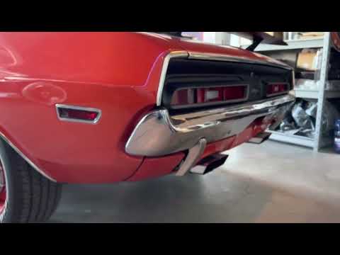 1971 Challenger RT idle
