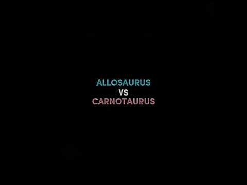 Carnotaurus vs Allosaurus // Pt1 // Elimination Wheel