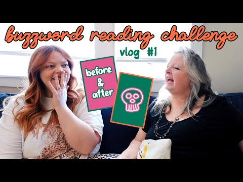 kicking off the buzzword challenge with my mom!! 🐝 Reading Vlog