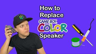 How to easily replace a Game Boy Color speaker the CORRECT way