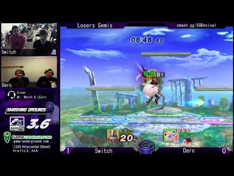 SG Revival PM - Switch (Wolf) vs. Darc (Fox, Puff, Marth) - Project M LSF