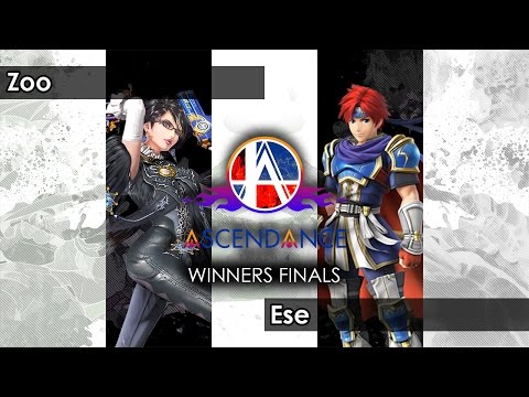 Smash 4: Zoo (Bayonetta) V Ese (Roy) - Ascendance 15 Tournament SSB4