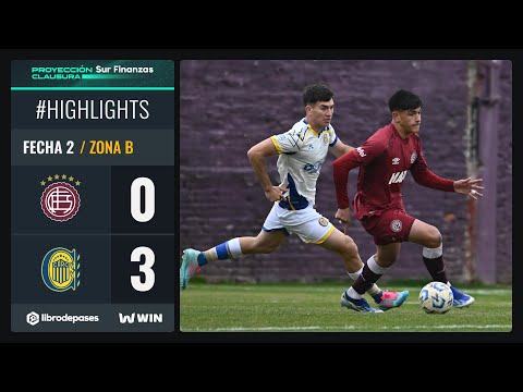 LANÚS 0 - 3 ROSARIO CENTRAL I Match Summary I #TorneoProyección Sur Clausura Finances