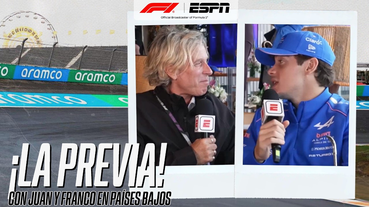 ¡FRANCO COLAPINTO JUNTO A JUAN FOSSAROLI, MANO A MANO EN LA PREVIA DEL GP DE PAÍSES BAJOS!