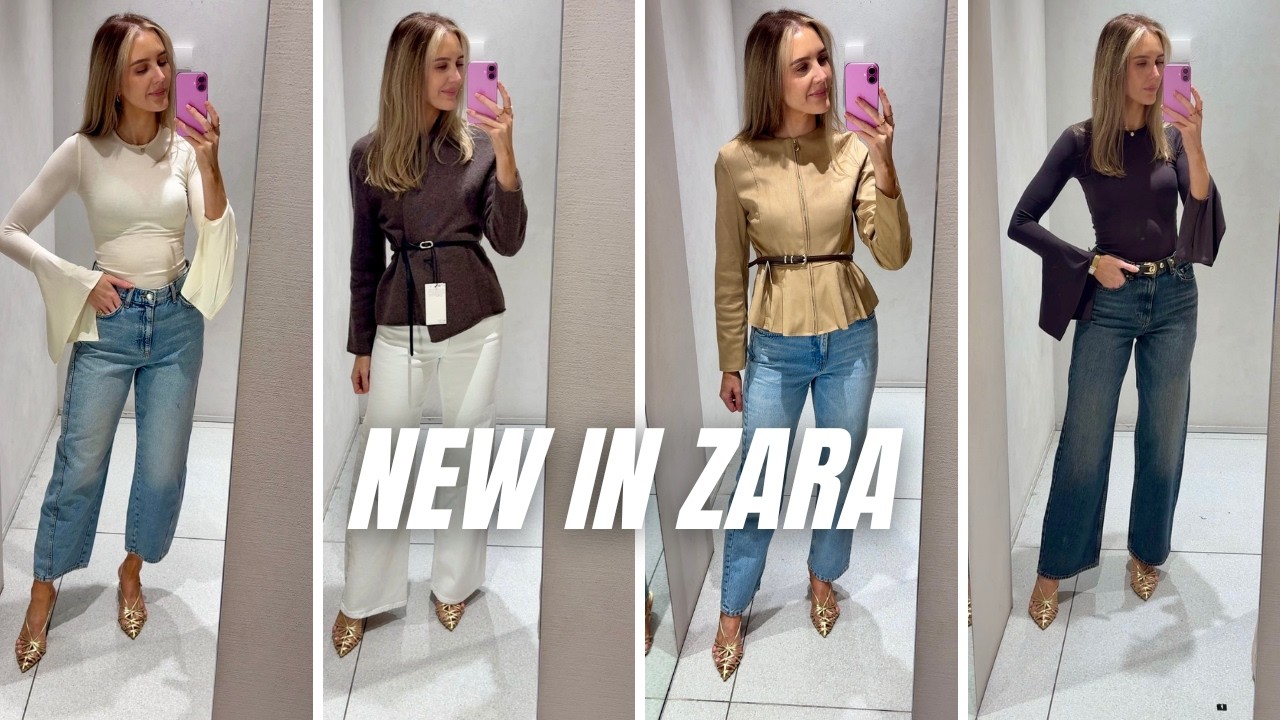 ZARA NEW IN, COME IN STORE SHOPPING WITH ME + TRY ON