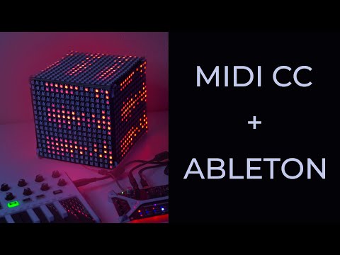 Live lighting effects with MIDI CC & Ableton