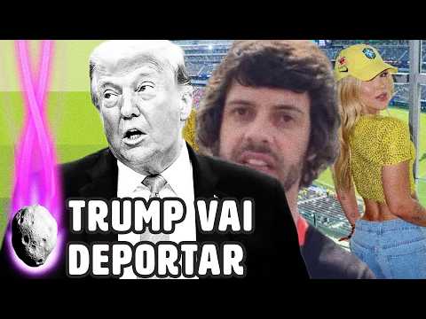 TRUMP AMEAÇA PRENDER E DEPORTAR INFLUENCIADORES NA COPA NOS EUA POR VISTO DE TURISMO | PLANTÃO