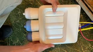 How to change the filters on a GE reverse osmosis water filter system￼