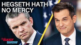 Trump Stumped by Worst-Case Iran Scenario & Hegseth Gives Bullying Pep Talk | The Daily Show