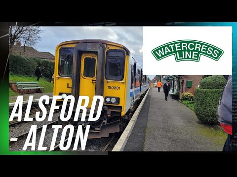 Riding on the Watercress Line from Alton 