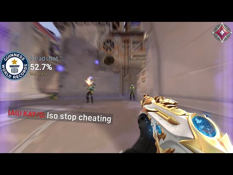 Highest Headshot Percentage Iso Main In VALORANT