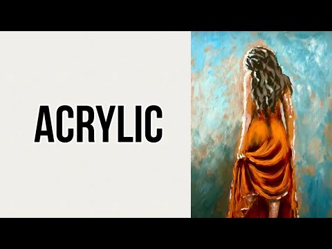 How to paint loosely with FREE traceable and step by step instructions #painting