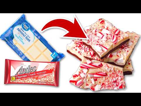 Delicious Peppermint Bark Recipe Anyone Can Make! Easy Christmas Candy Recipes