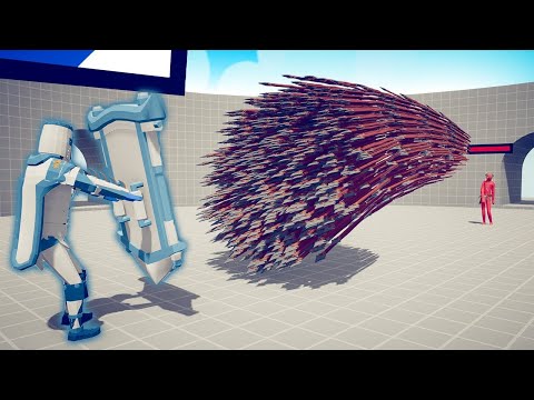ICE MIRROR SHIELD vs EVERY GOD - TABS | Totally Accurate Battle Simulator 2024