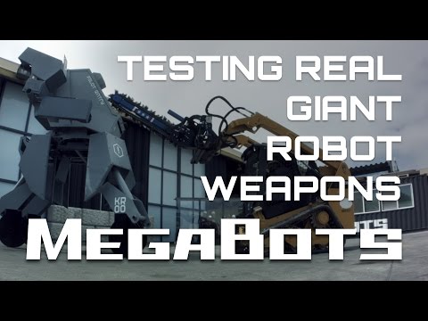 Testing Real Giant Robot Weapons! (Season 1)