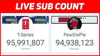 PEWDIEPIE VS T-SERIES LIVE SUB COUNT: WHO WILL PREVAIL?