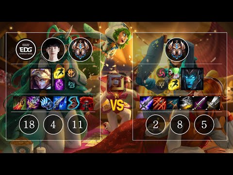 EDG Hope Ezreal vs Kalista Bot - KR Patch 10.12